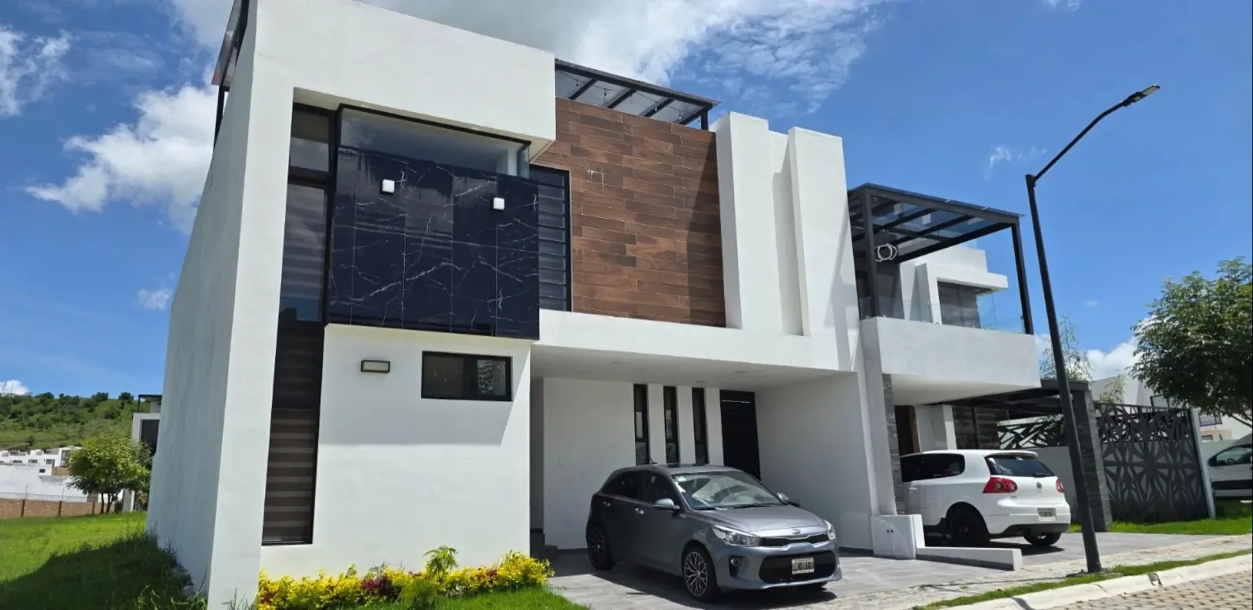 Fotografía de casa residencial terminada en Puebla